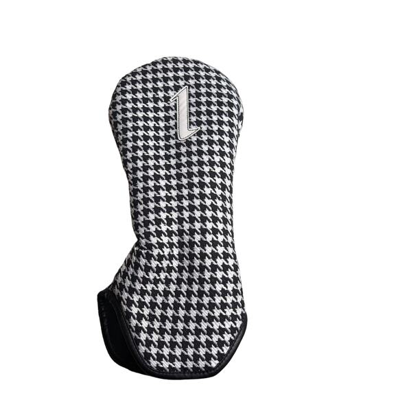 3x Maxfli Vintage Collection Houndstooth Golf Head Cover Driver/Fairway/Hybrid X - Picture 3 of 5